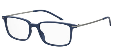 Premium Men 7th Street Eyeglasses: 7A 085 - Blue - SpecSMART Eye Clinic (Diagonal View)